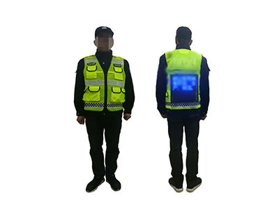 KMS--D01 LED顯示屏反光背心 KMS--D01 LED顯示屏反光背心